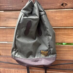 Filson Day Pack Mens OS Otter Green Good Rugged Canvas Backpack